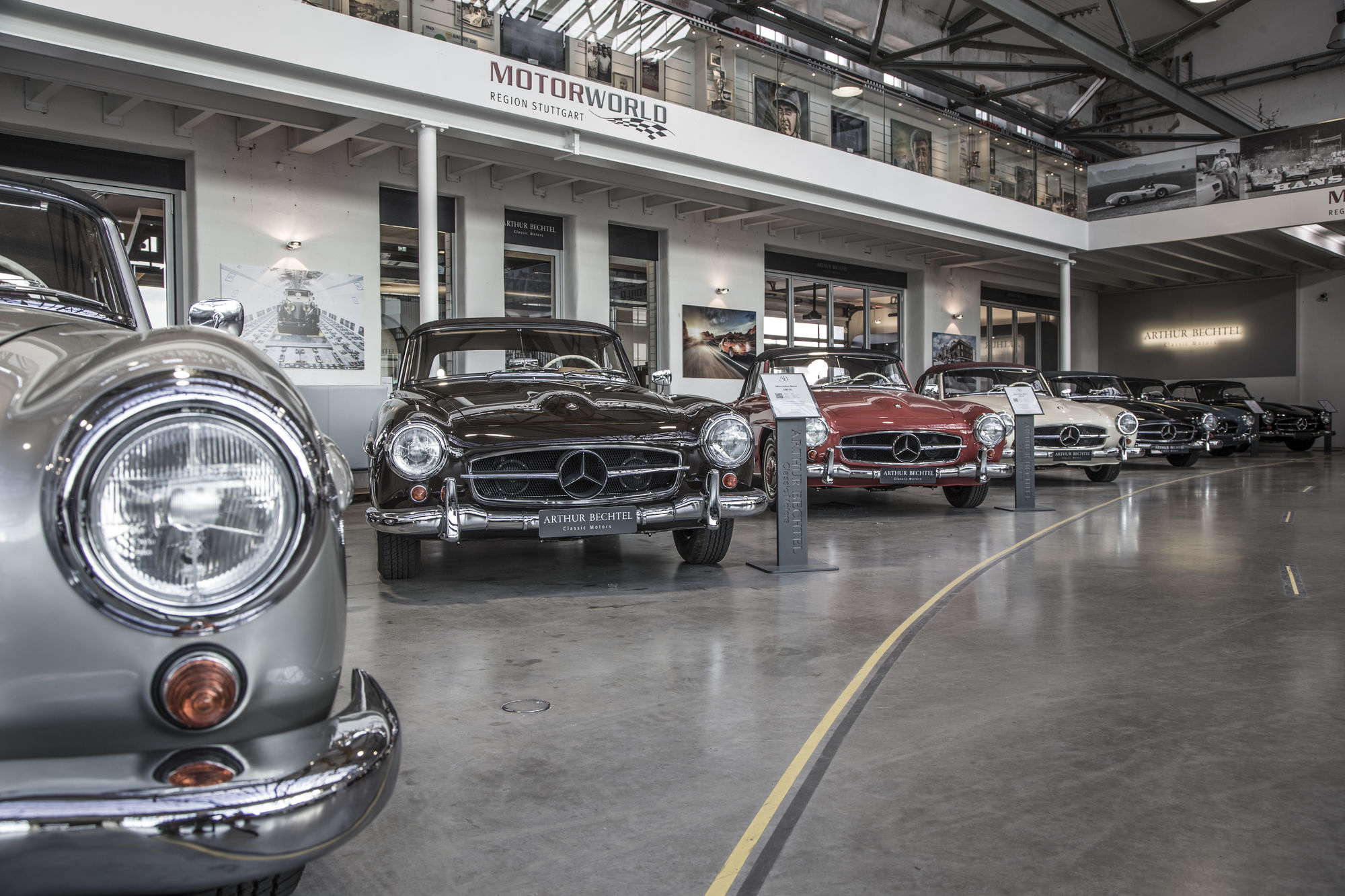 Arthur Bechtel Classic Motors in der Motorworld
