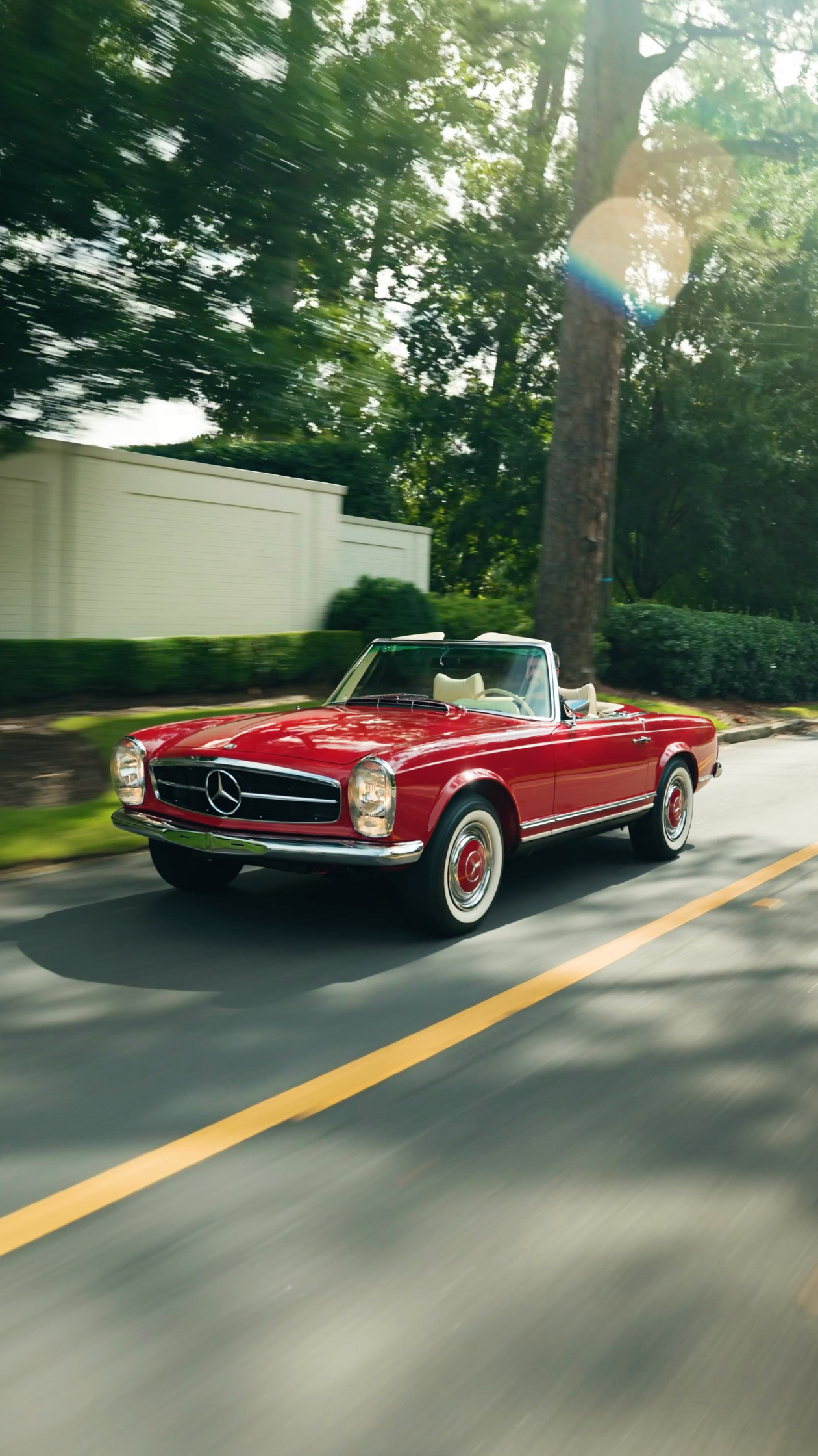 Red Mercedes-Benz 280 SL Pagoda for sale