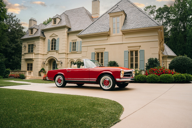 Red Mercedes-Benz 280 SL Pagoda for sale