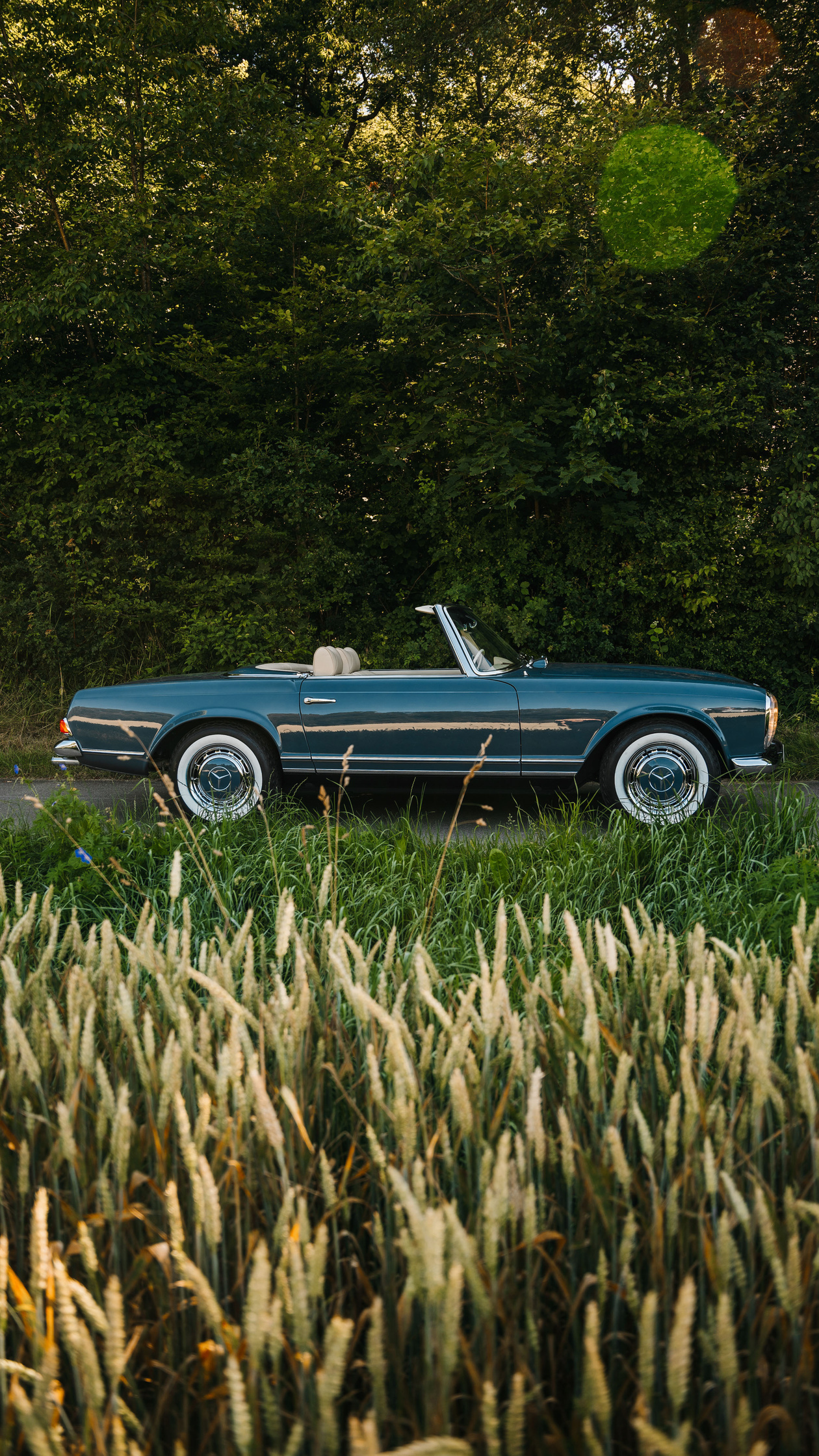 Mercedes Benz 280 SL Blue gray for sale